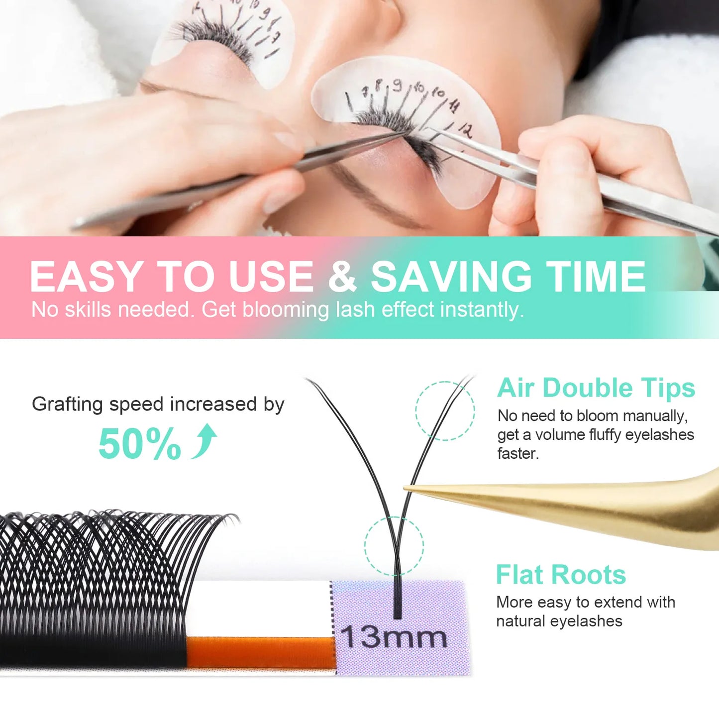 Premium Soft Eyelashes Extension