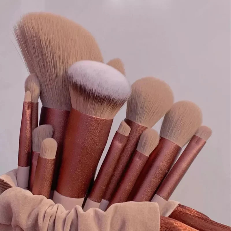 13 Makeup Brushes Set