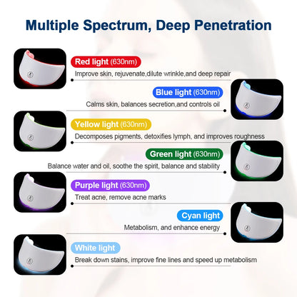 LED Facial Skin Rejuvenation Massager