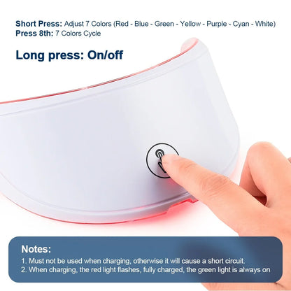 LED Facial Skin Rejuvenation Massager