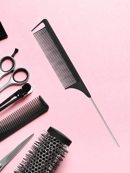 Stainless Steel professional Tail Hair Comb