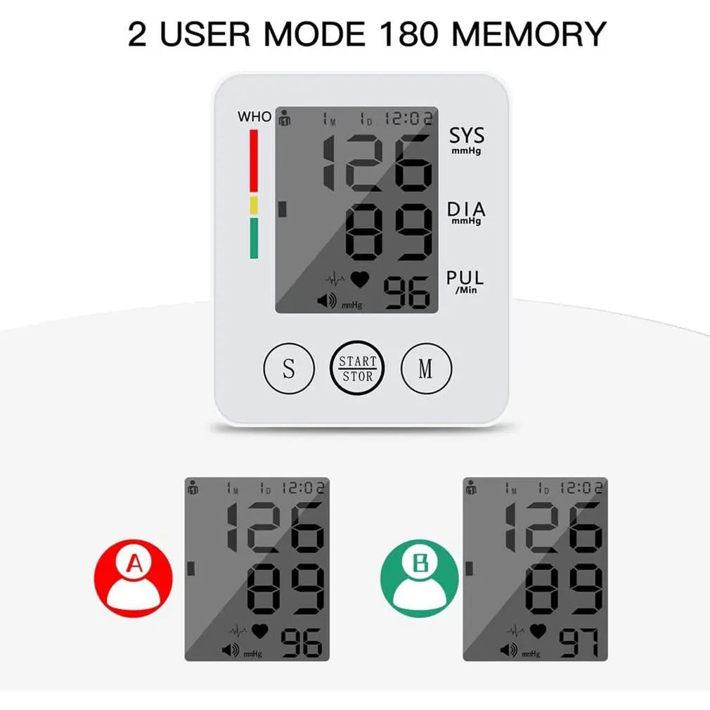 Rechargeable Blood Pressure Monitor